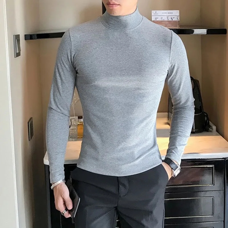 2025 Sonbahar Kış Erkek Yüksek - T Shirt Tight Fit incelemesi ve fiyatı