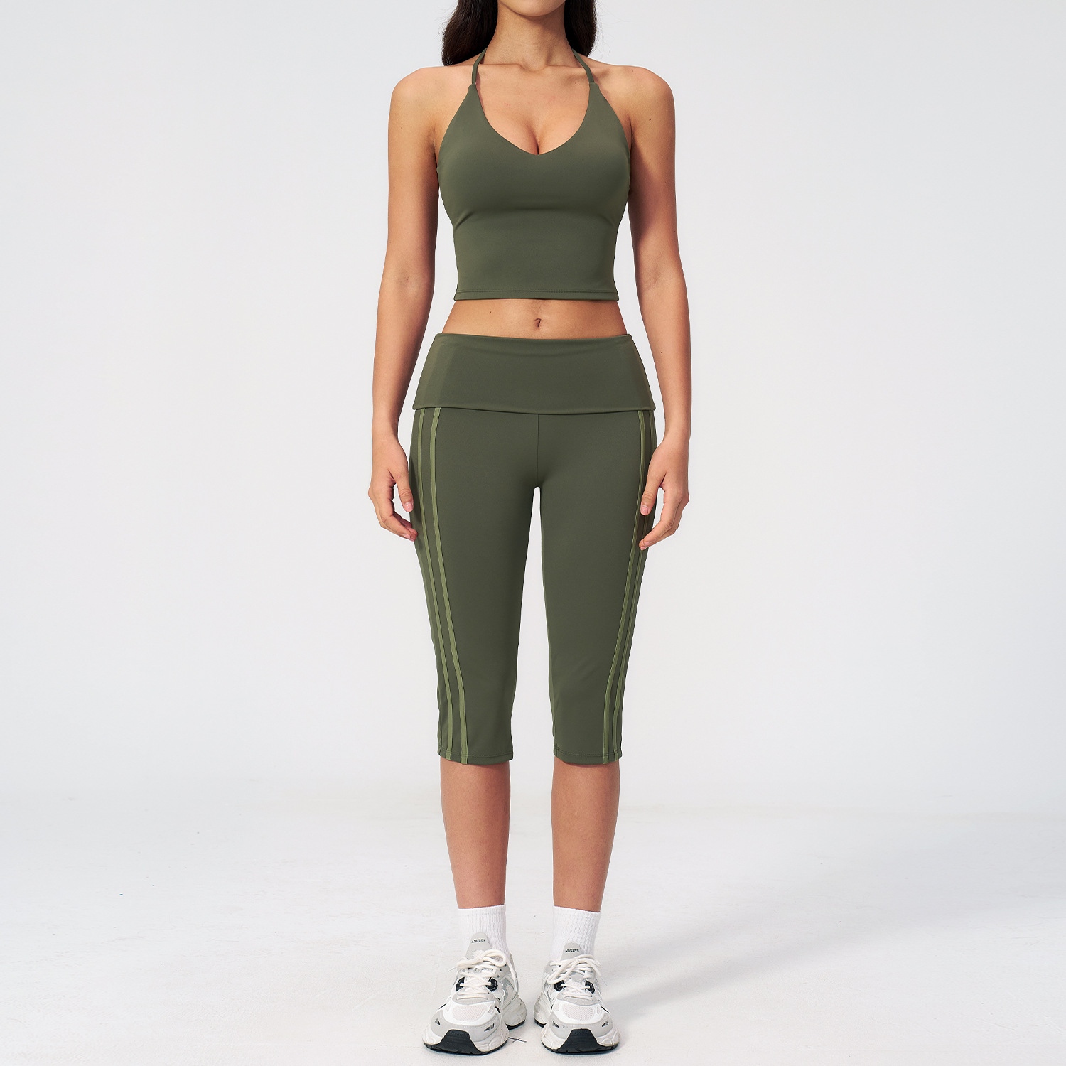 Yoga Takımı 2 Parça Kadın Spor - Compression Shorts Athletes incelemesi ve fiyatı
